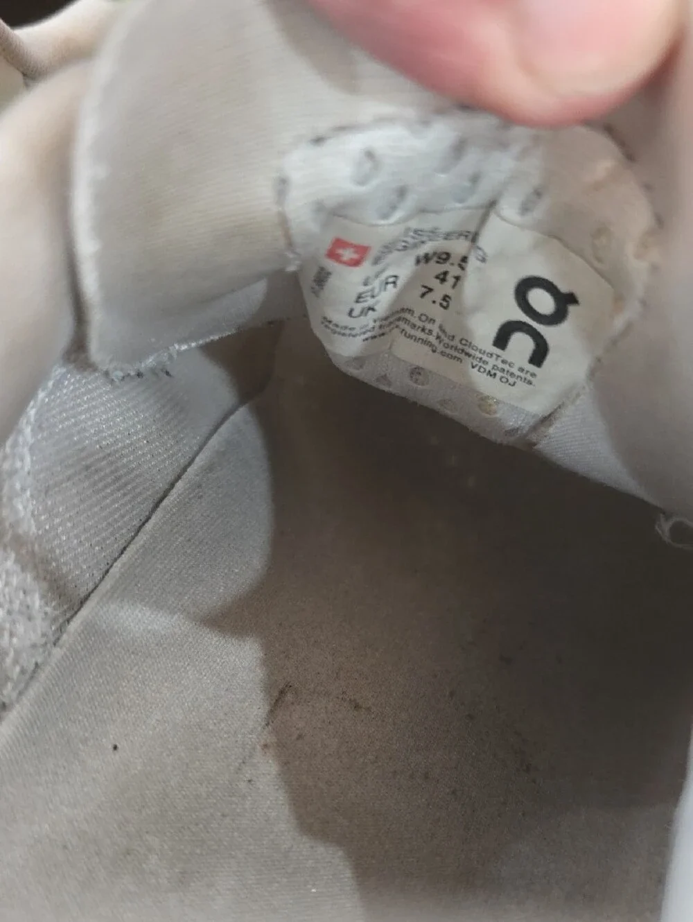 On Running CloudMonster Women’s Gray Sneakers with Lime & Coral Size 9.5